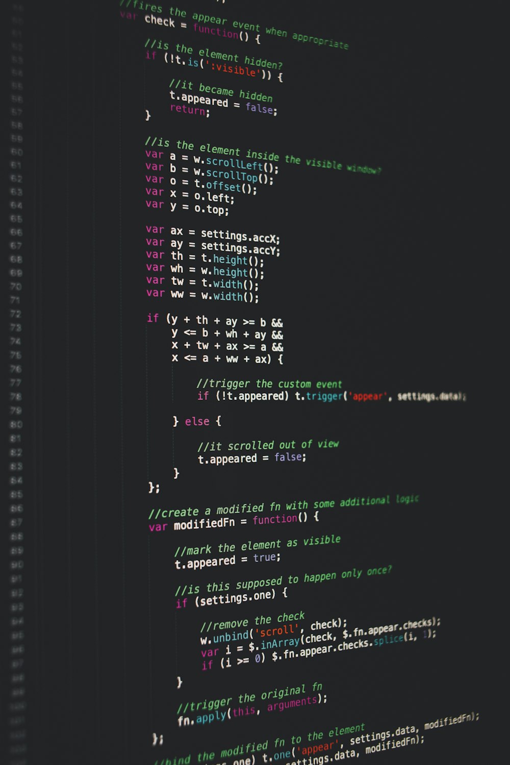 java code background
