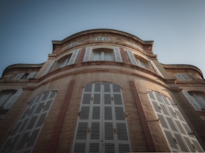 A beautiful view of the historic building exterior.