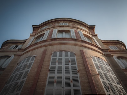 A beautiful view of the historic building exterior.
