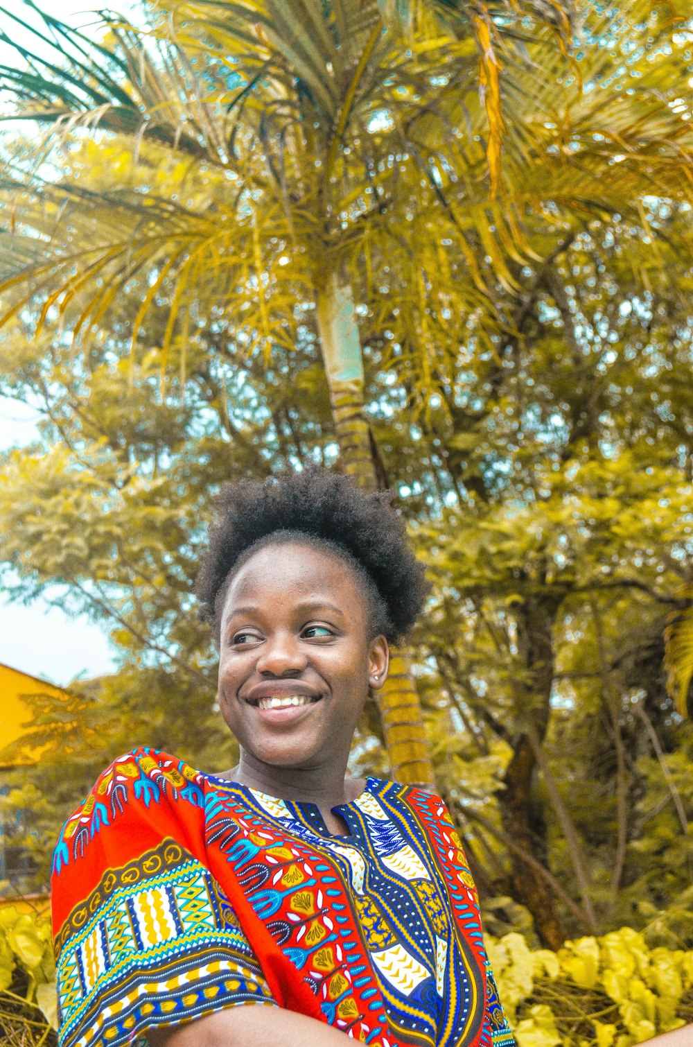 selective focus photography of woman wearing ethnic dress during daytime