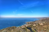 A panoramic view of the coastline in Bajo Baudó.