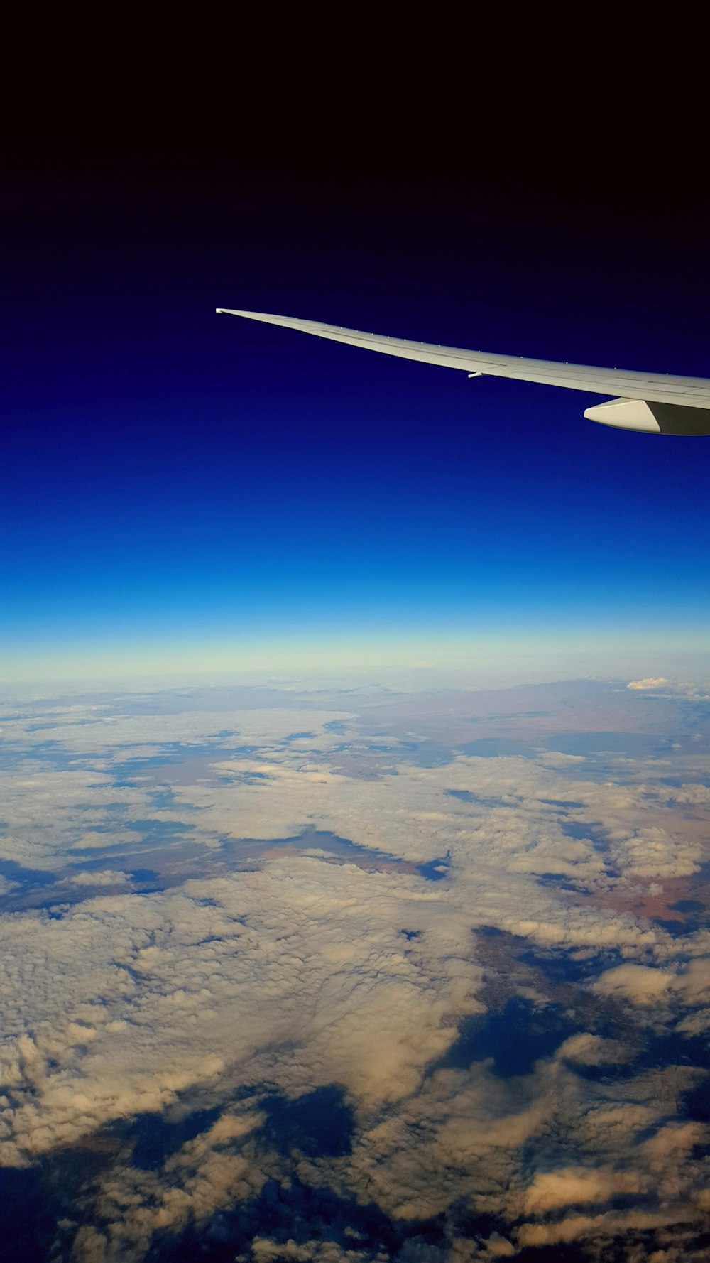 airliner in flight