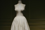 women's white sleeveless dress