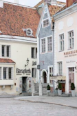 Historic European cityscape featuring cobblestone streets and charming architecture.
