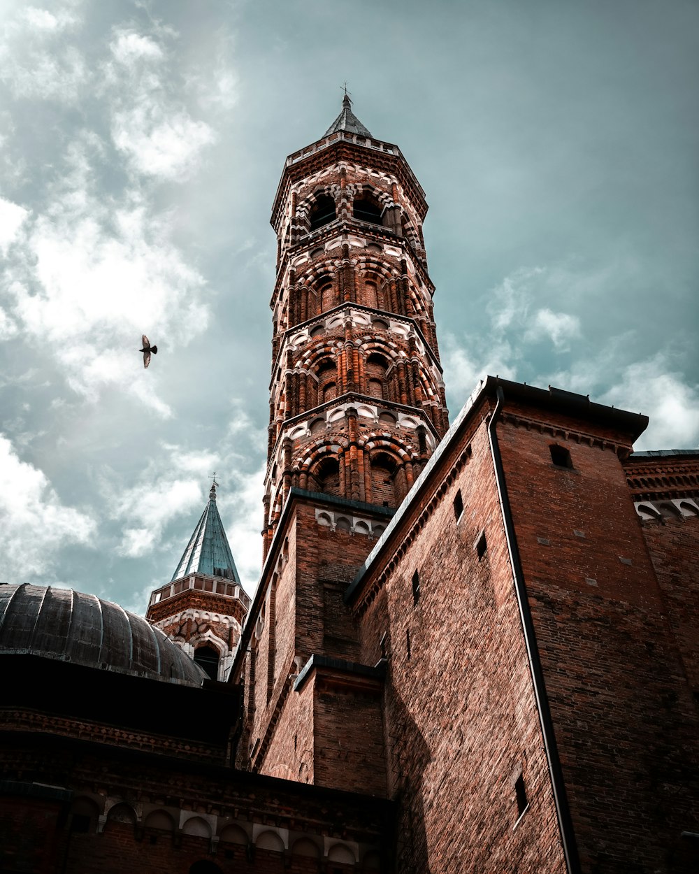 brown concrete tower