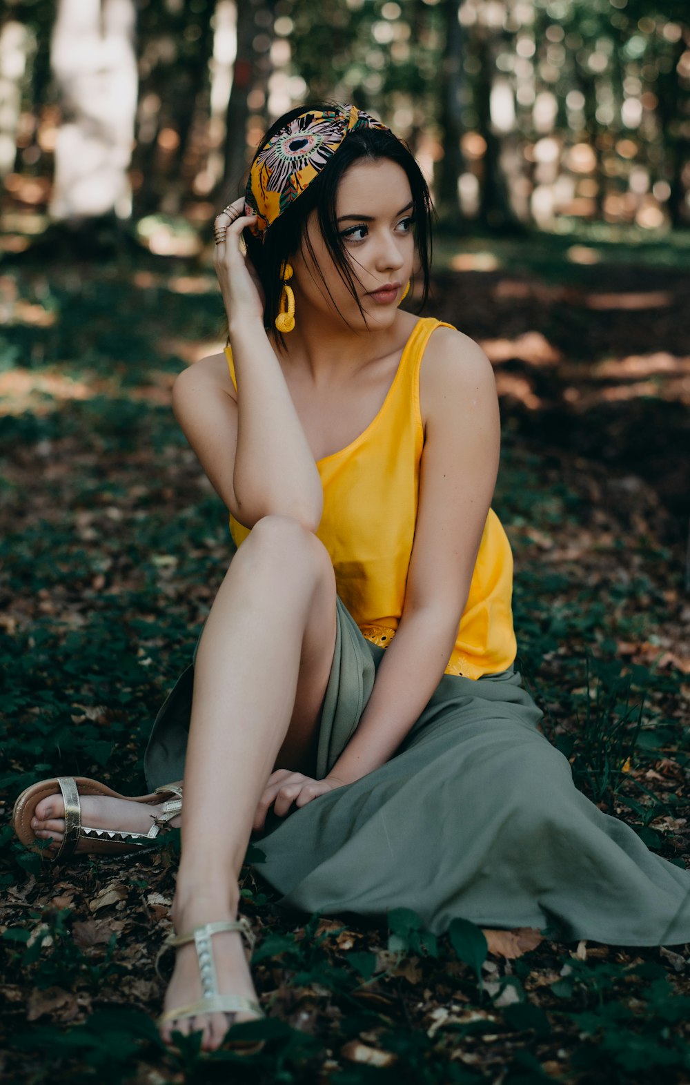 Yellow Tank top