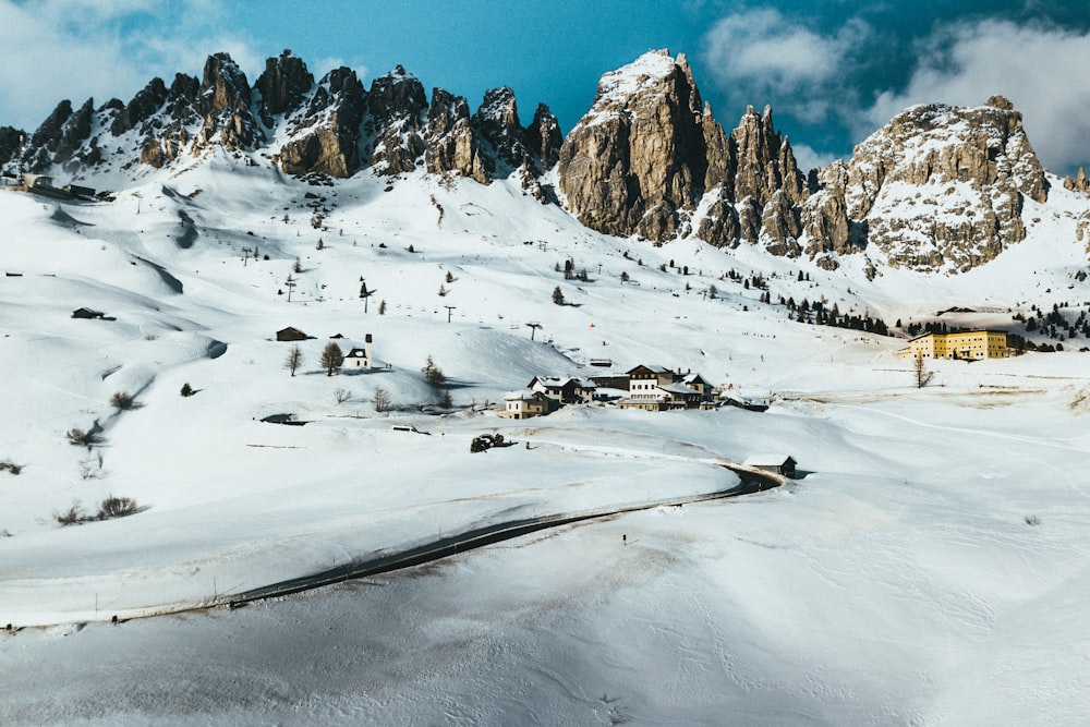 fotografia aerea della formazione rocciosa