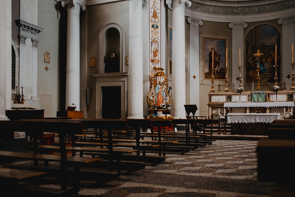 empty church interior