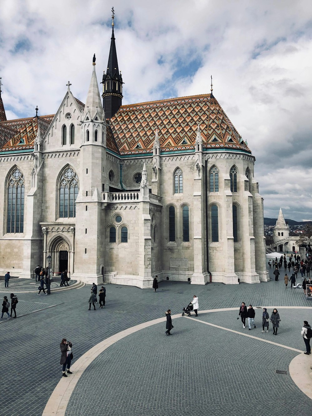 white and brown cathedral