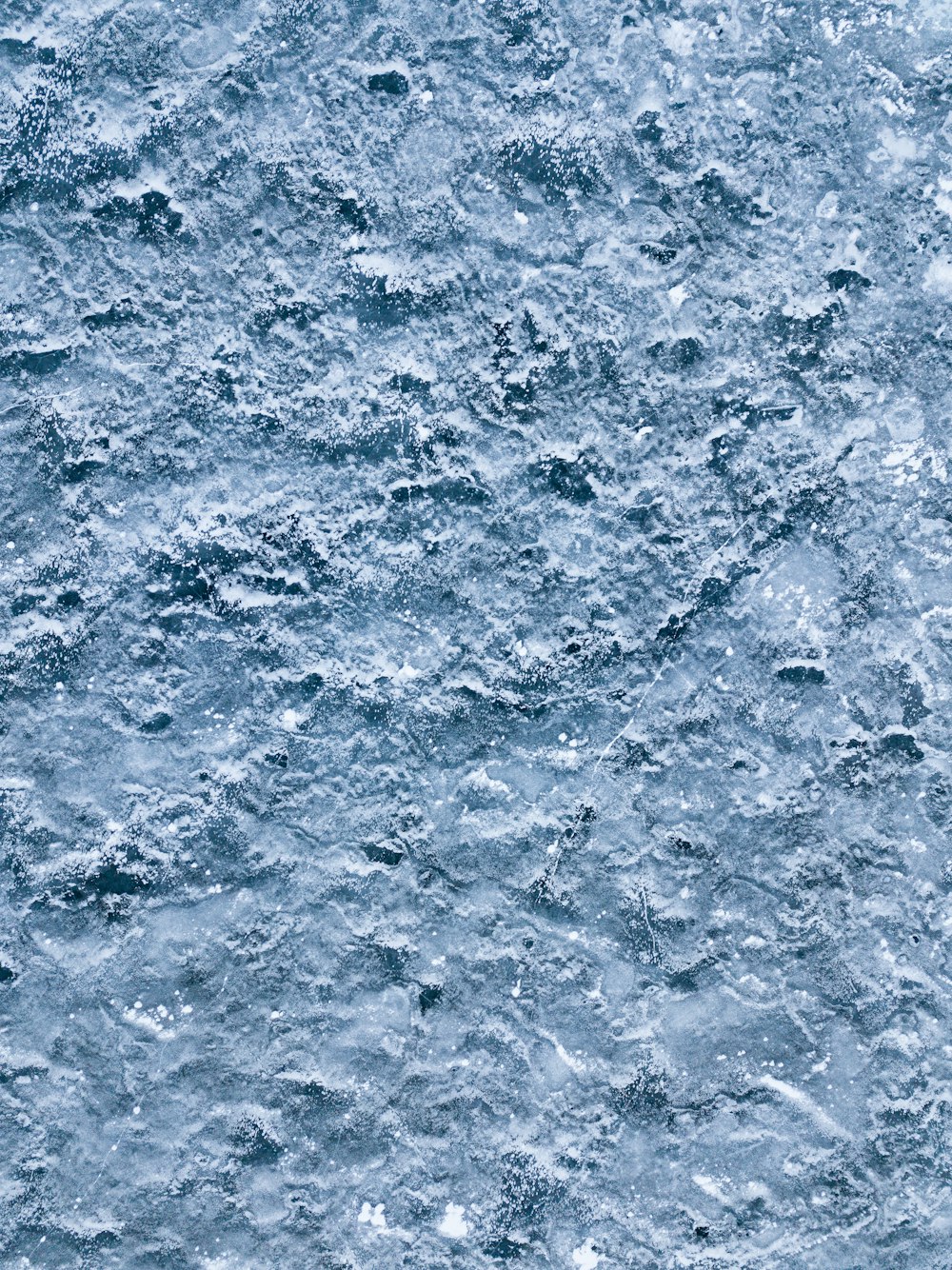 Eine Nahaufnahme einer blauen Oberfläche