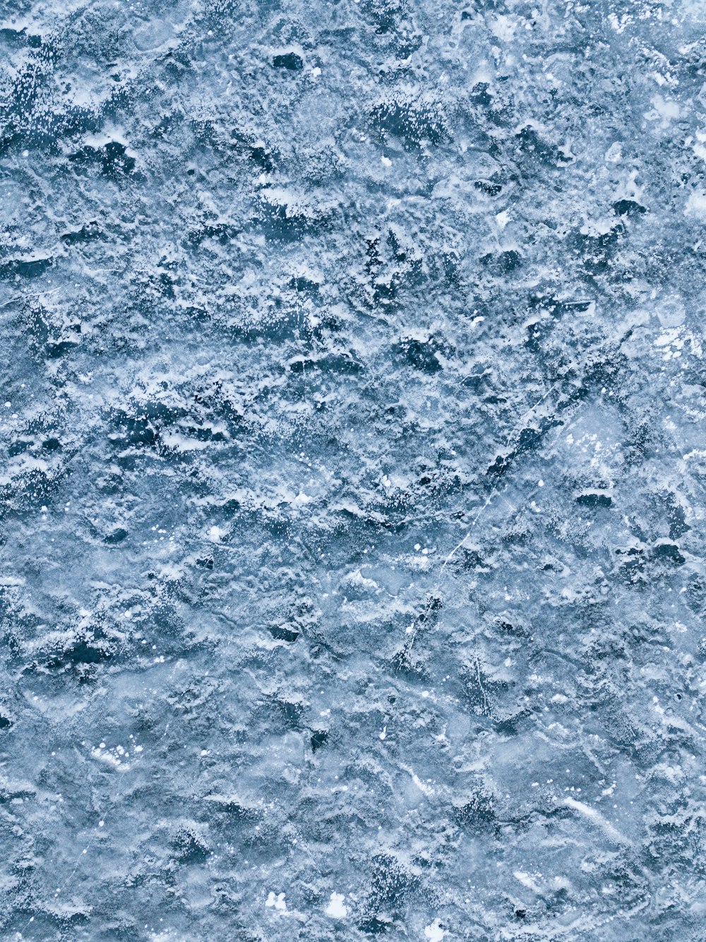 a close up view of a blue surface