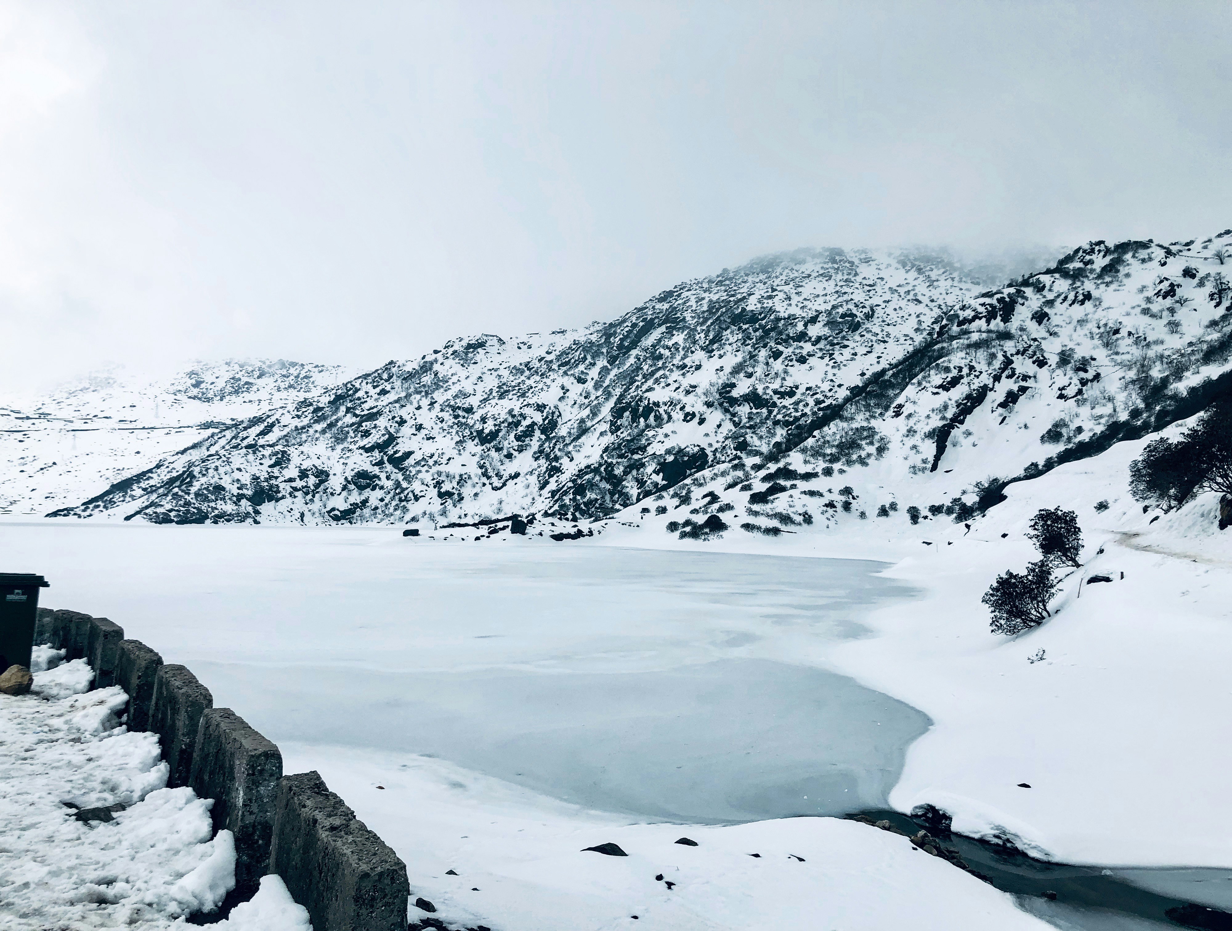 Nathula Pass in winter
