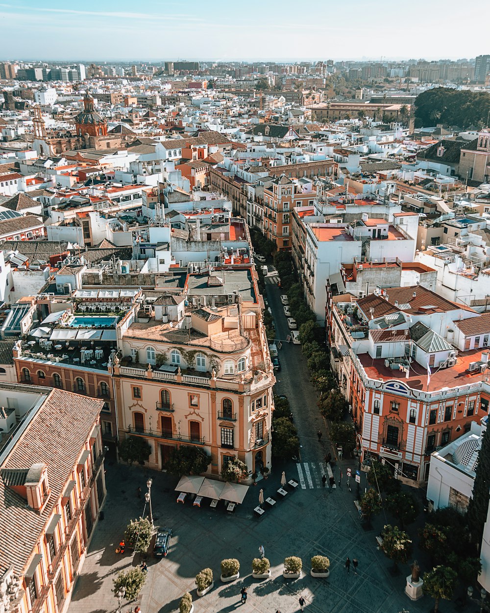 aerial photography of city during daytime