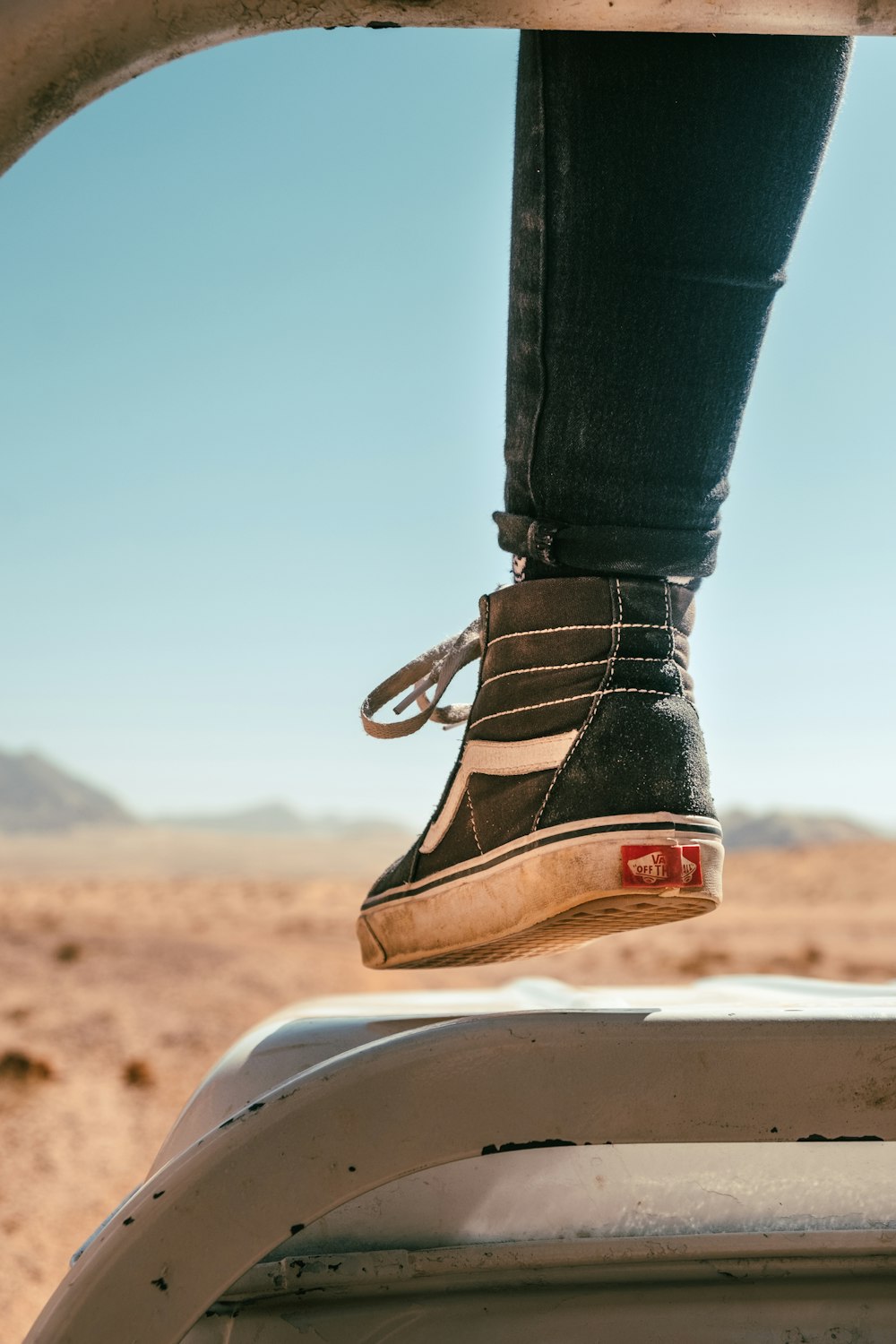 Person Wearing Vans Sneaker Photo – Free Jordan Image On Unsplash