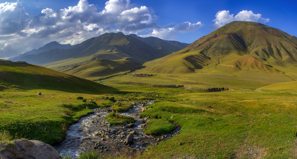 landscape photography of mountain