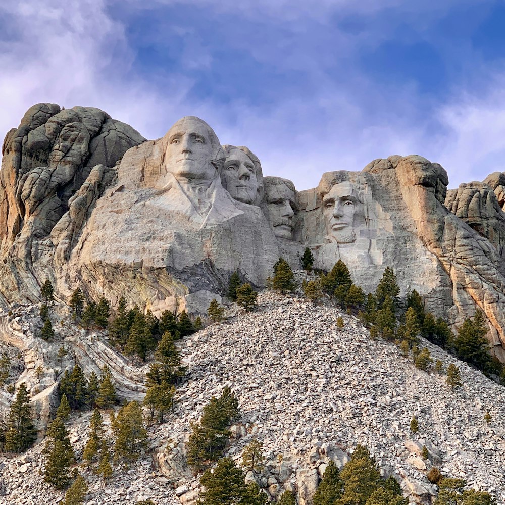 Mount Rushmore tagsüber