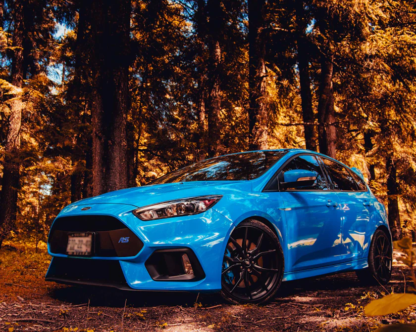 Ford-Fahrzeugmotiv aus der bereitgestellten Unsplash-Serie – Beispielaufnahme