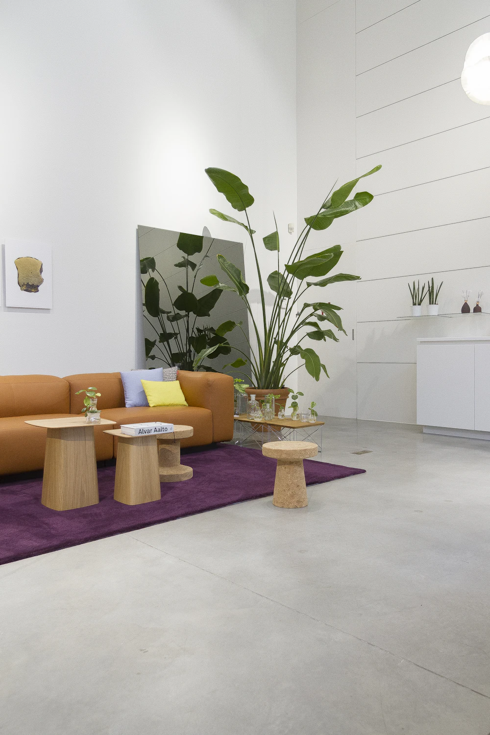 Brown sofa set