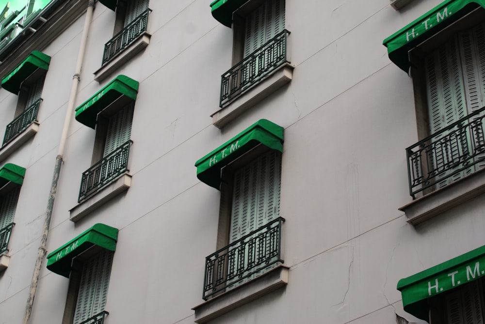 closed building windows