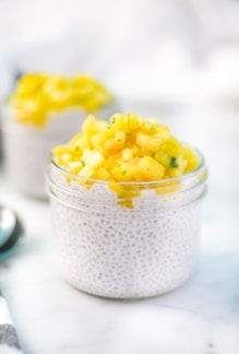 clear glass jar