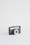 black and gray film camera
