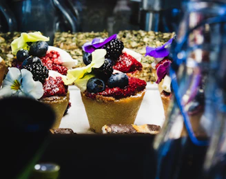 shallow focus photo of dessert