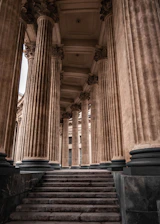 architectural photography of monument pillar