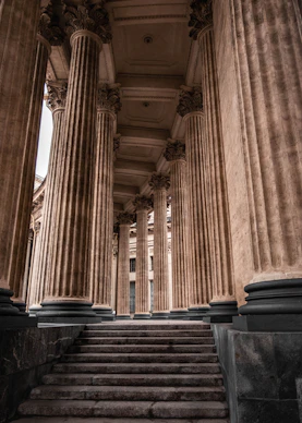 architectural photography of monument pillar