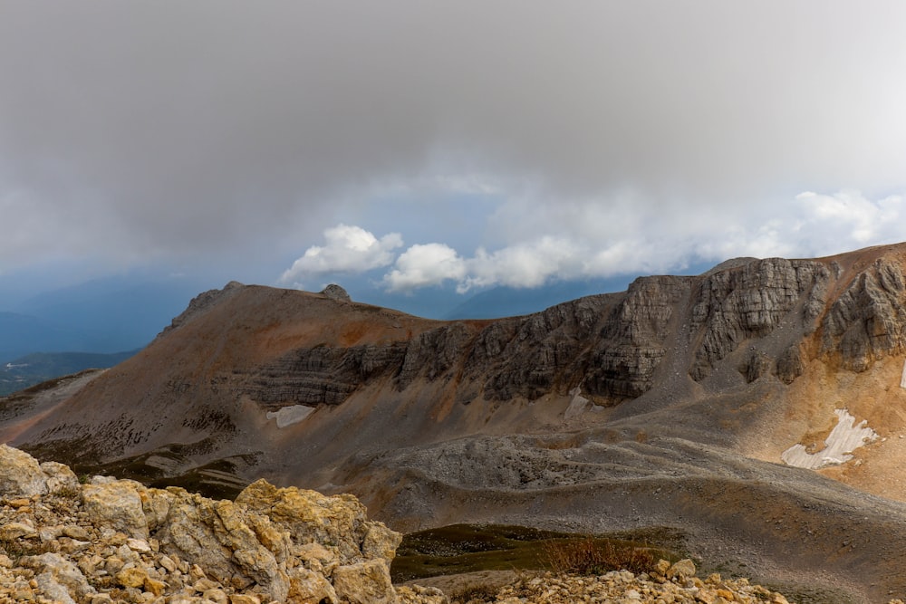 brown mountain during daytime