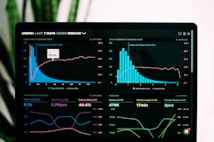 Stock market exchange trading screens finance