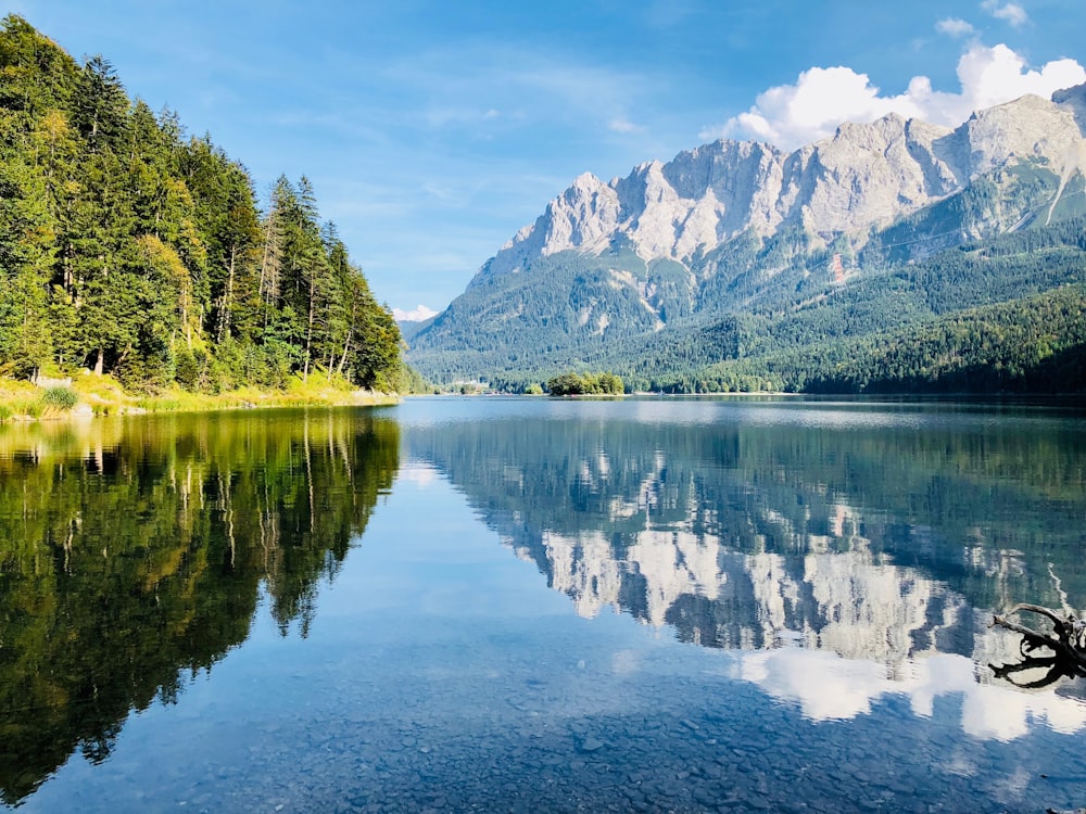 specchio d'acqua durante il giorno