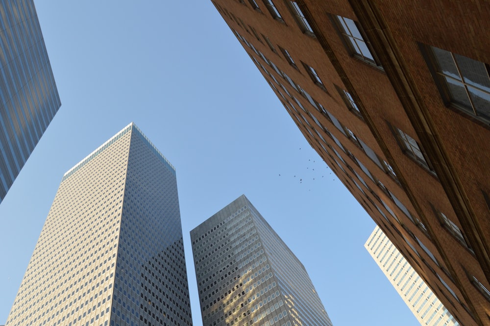 concrete buildings during day