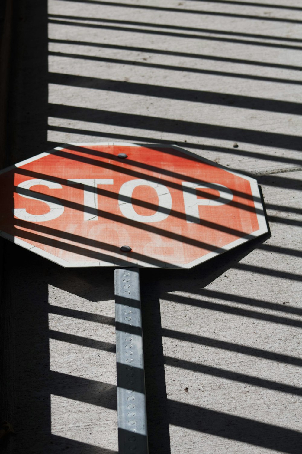 red and white Stop sign
