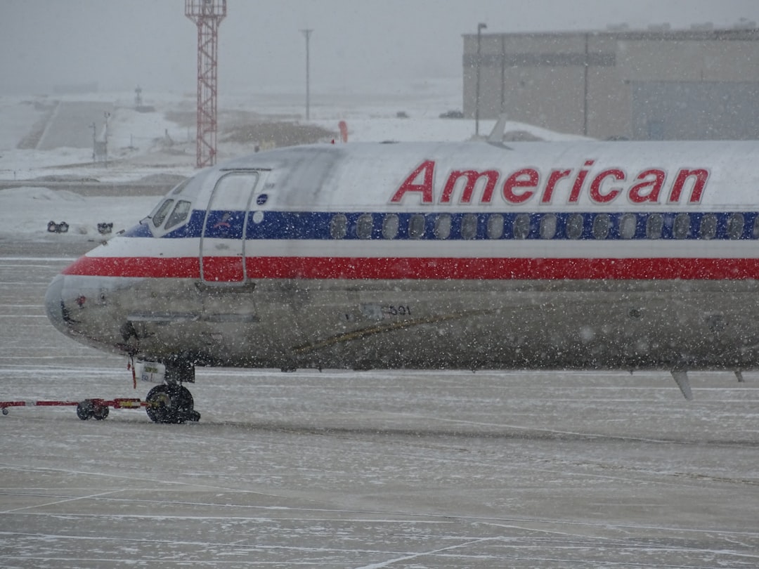 American airplane,