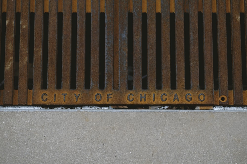 City of Chicago grille
