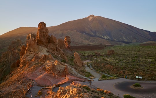 brown canyon during daytime in Teide National Park Spain