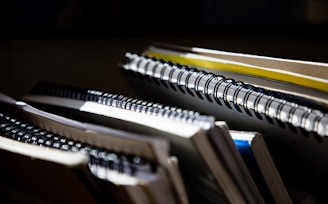 record keeping spiral notebooks