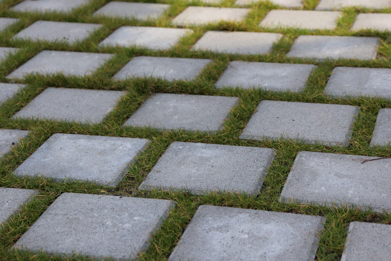 Block paving driveway