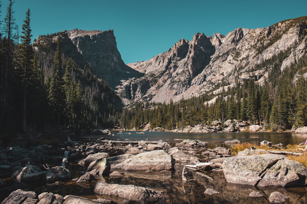 Dream Lake in Colorado photo