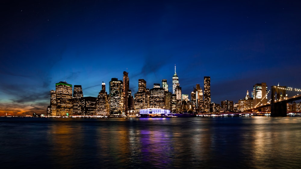 Brooklyn, New York city skyline