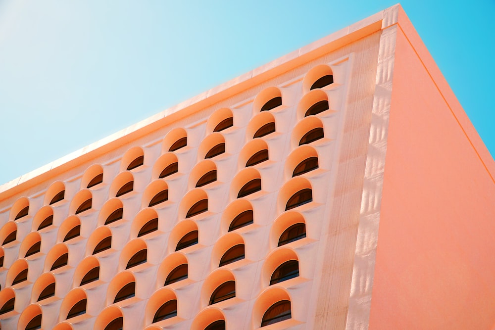 low angle photography of concrete building during daytime