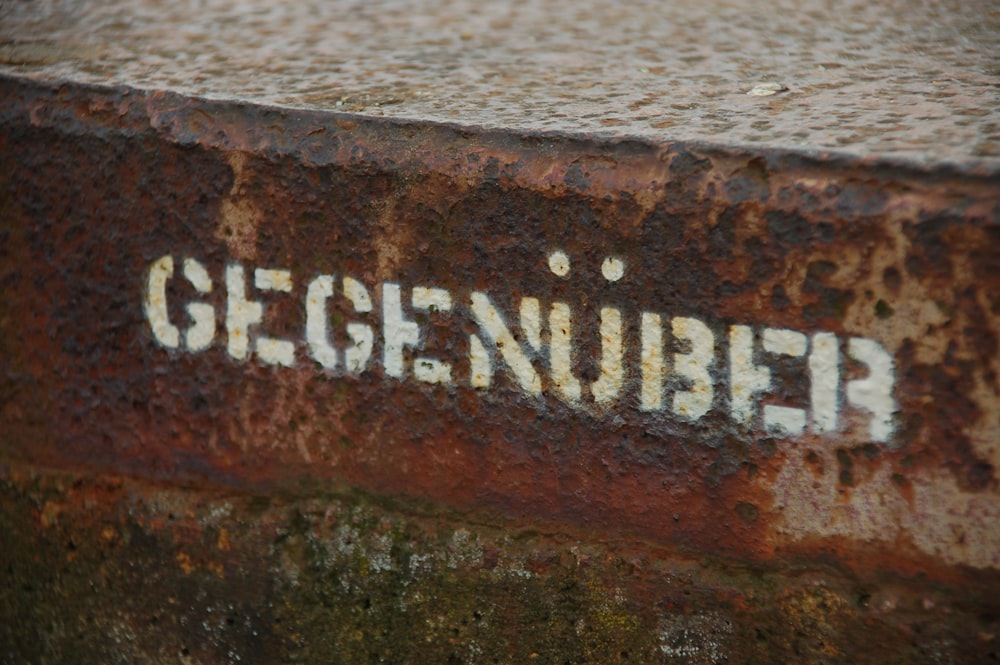 Gegenuber signage