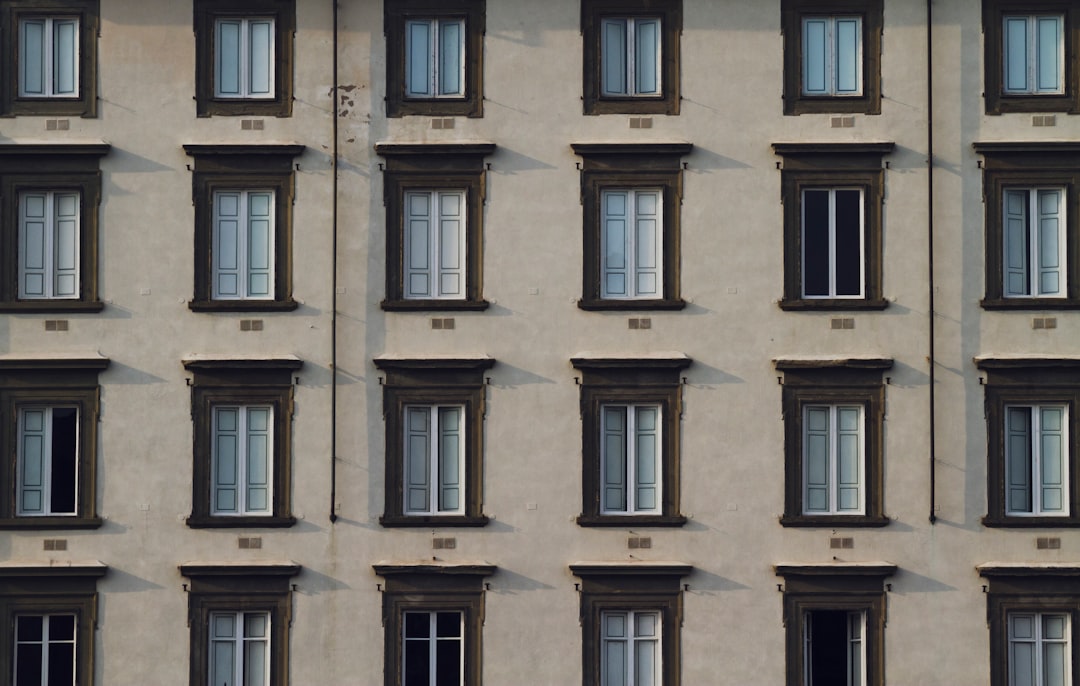 white concrete building