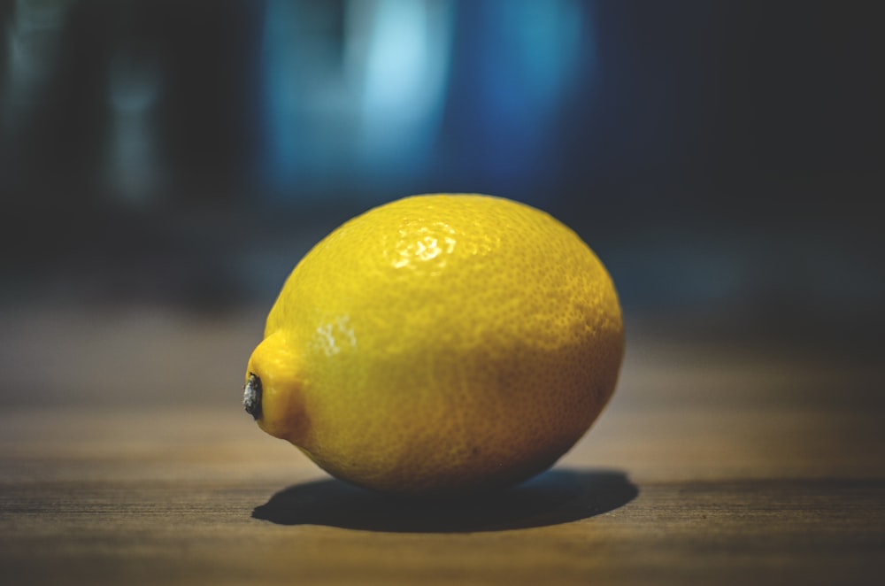 yellow lemon fruit