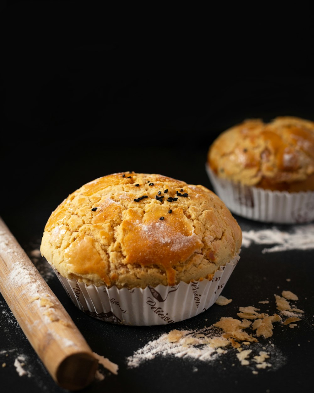 Muffin marrón