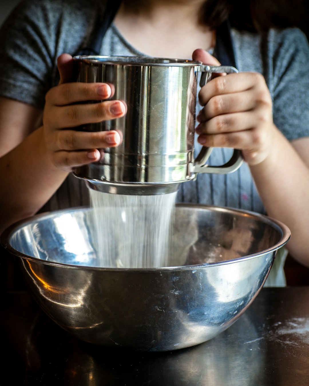 woman baking