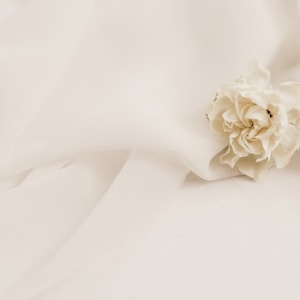 white textile