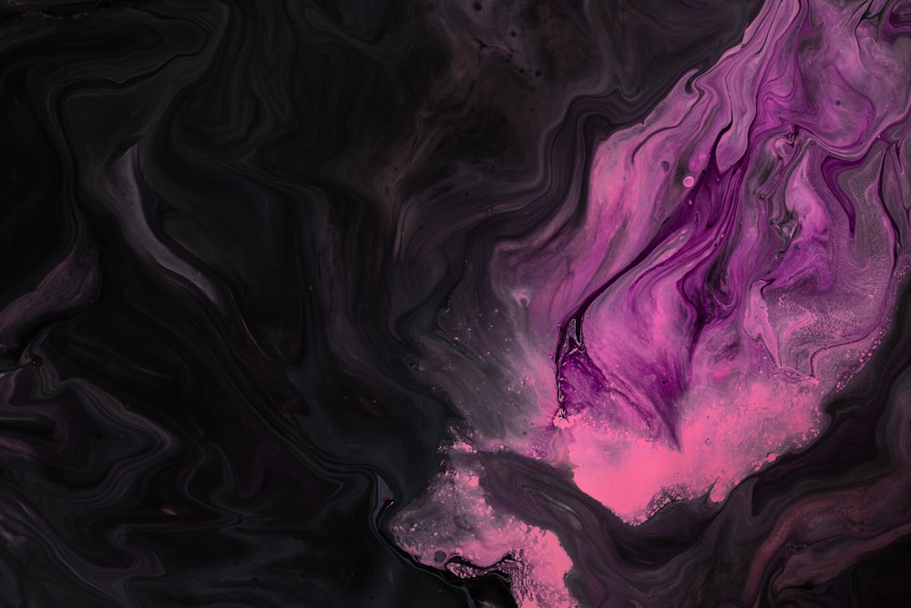 purple and black abstract illustration