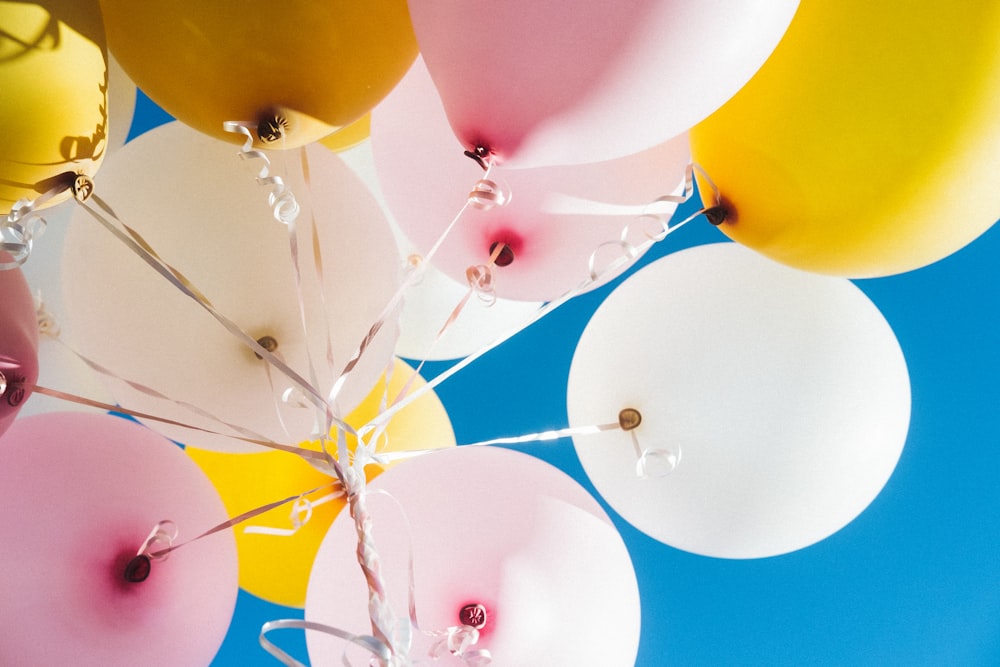 cluster of balloons