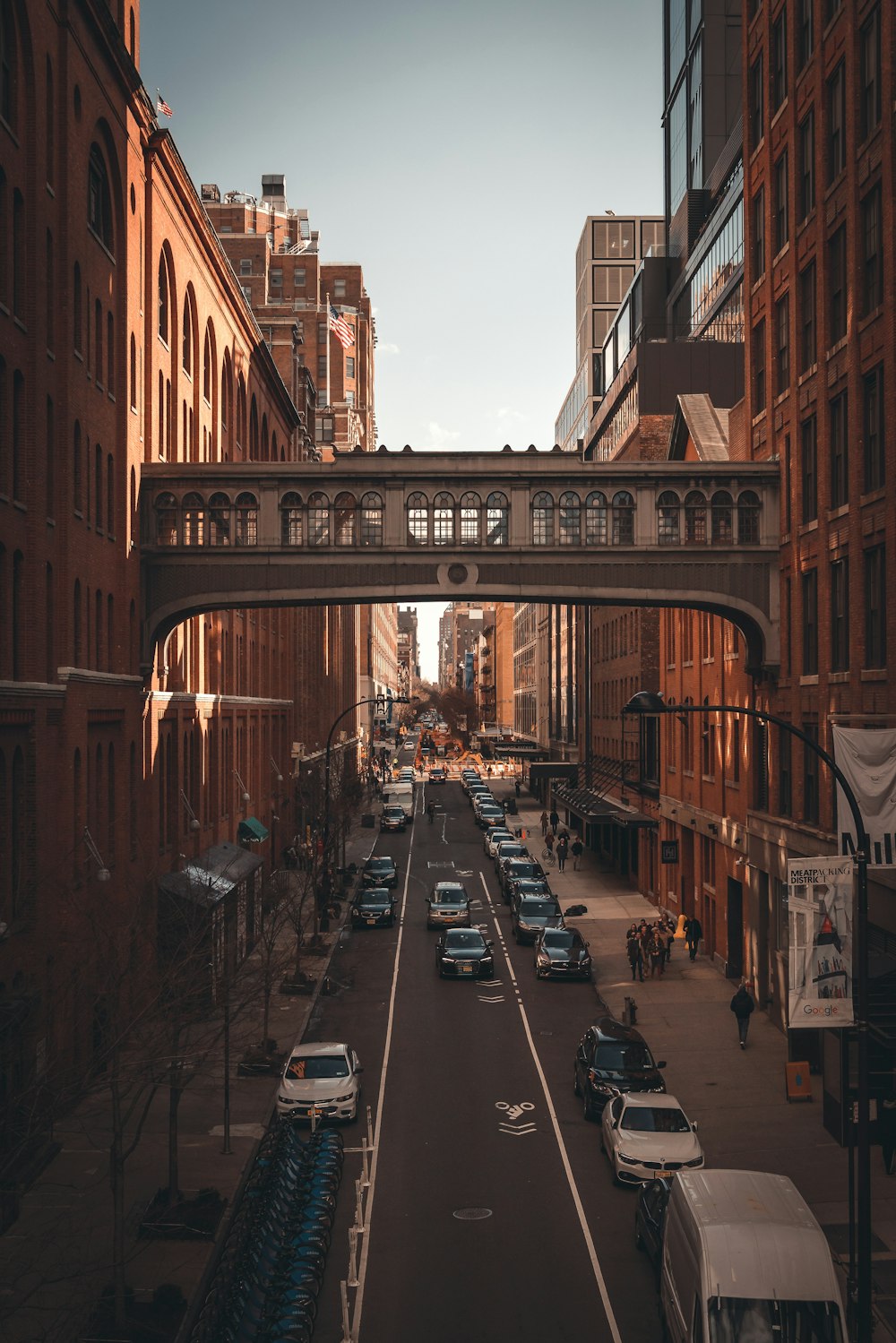 cars on road